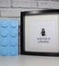 GAME OF THRONES - NED STARK - FRAMED CUSTOM LEGO MINIFIGURE