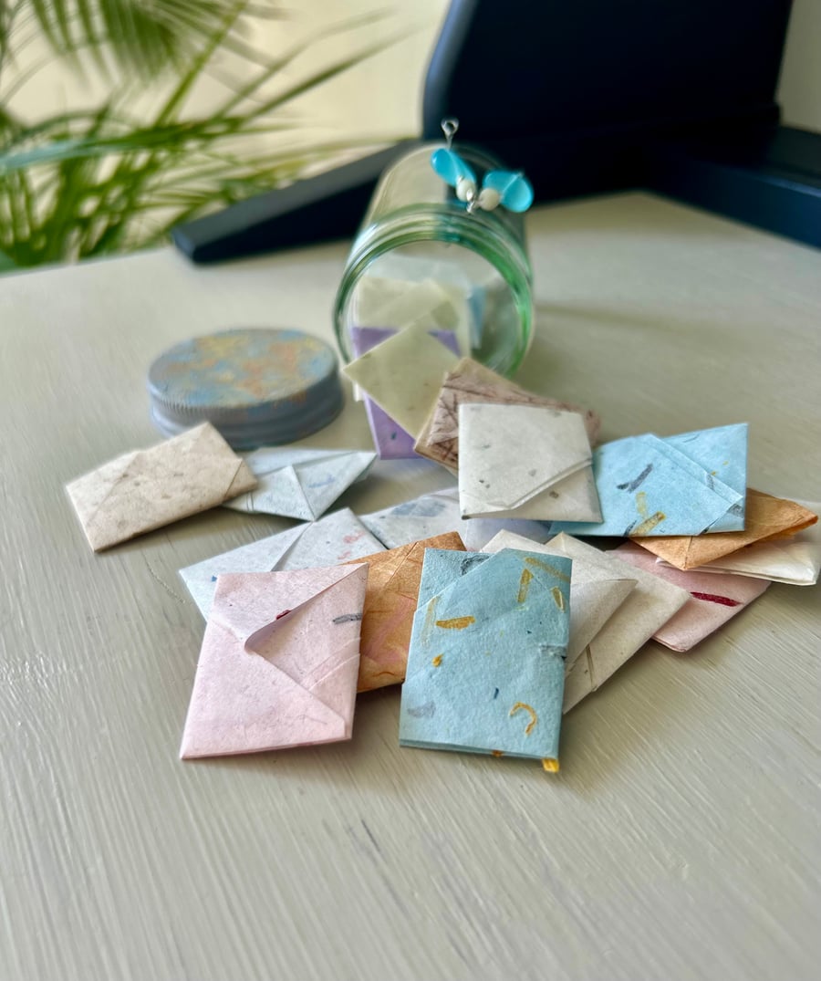 Tiny Jar of Gratitude - Self Care Gift - Affirmations