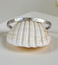Elegant Silver Cuff Bangle - Image 3
