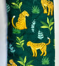 Velvet lined glasses case pouch, Set 2 green - Image 6
