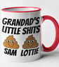 Grandad's Gift Personalised Grandad's Little Sh... Mug Funny Present for Grandad - Image 5