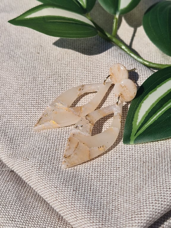 Polymer Clay Earrings: Pretty Pastels