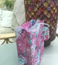 Handmade floral gift bag - Image 3