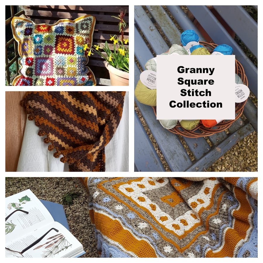 Granny Square Stitch Lovers - Pattern Collection