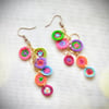Microcrochet Circle Earrings 