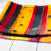   SECONDS SUNDAY- fused glass dish 