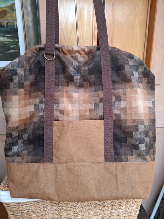 Soft squares 'Gladstone' bag