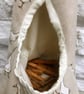 Duck Peg Bag, Geese Linen Storage Bag for Pegs, with carabiner clasp - Image 4