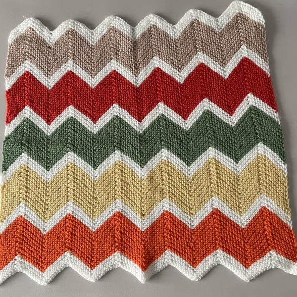 Hand Knitted Baby Blanket