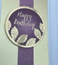 Cosy hedgehog Happy Birthday gate fold card - Image 7