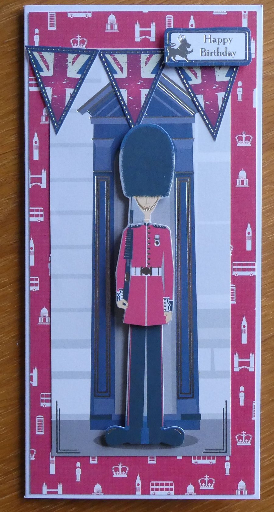 Sentry Birthday Card