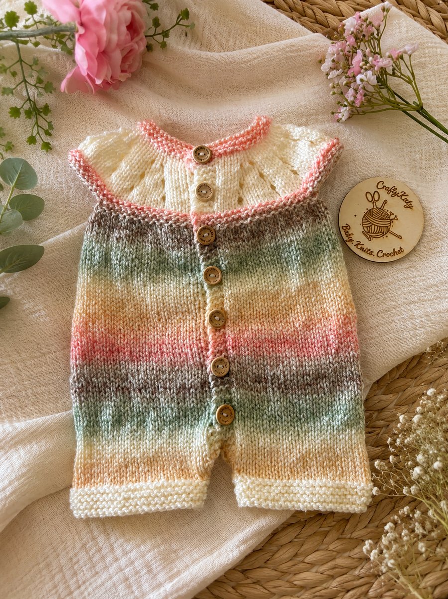 Newborn Baby Romper Unisex Summer Vibes