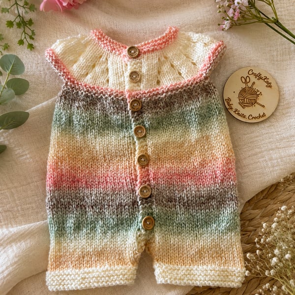 Newborn Baby Romper Unisex Summer Vibes