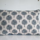 Beige  Trees Cushion Cover