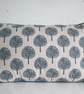 Beige  Trees Cushion Cover