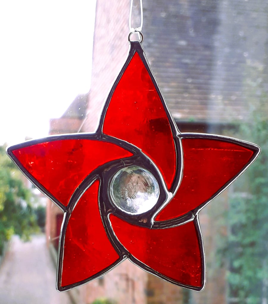 STAINED GLASS STAR