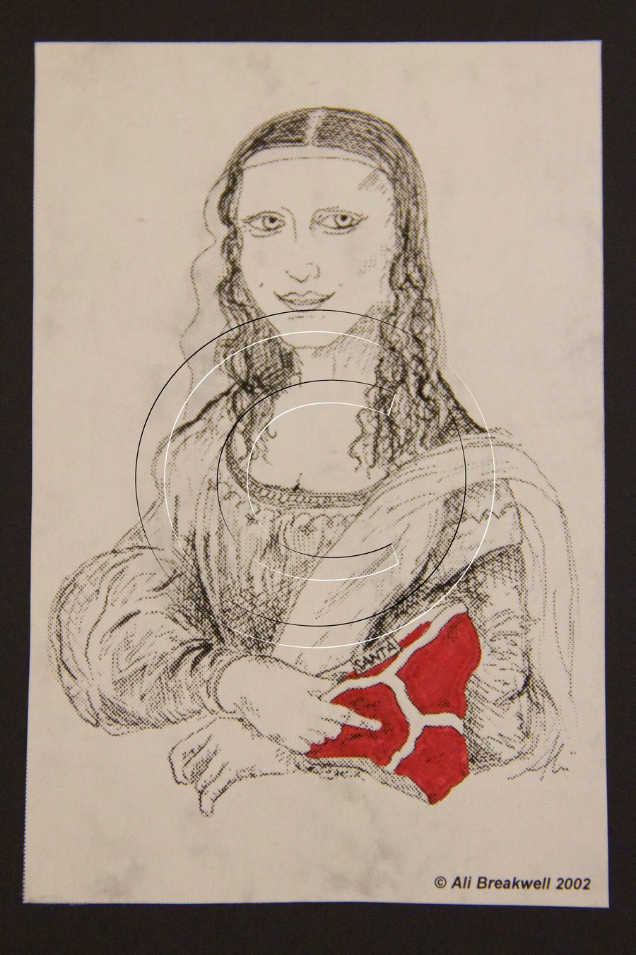 Mona Lisa Santa Y-Fronts