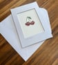Cherry Art Print Card - Framable Gift - Image 2