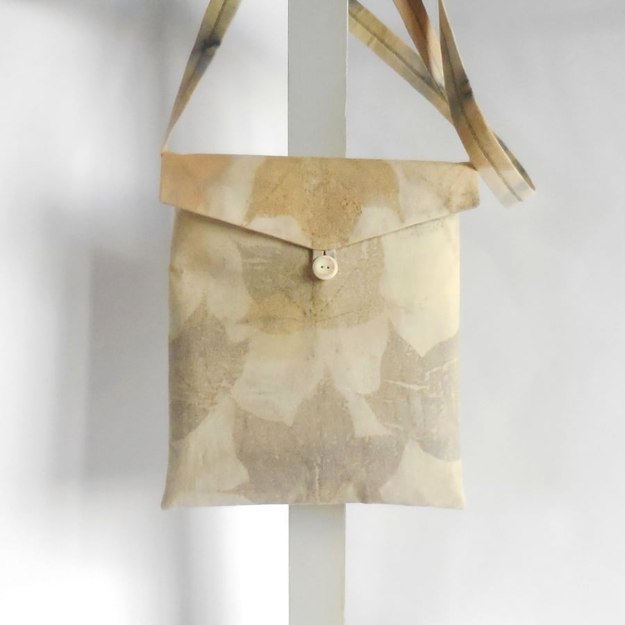 ECO BOTANICAL PRINTED SHOULDER BAG