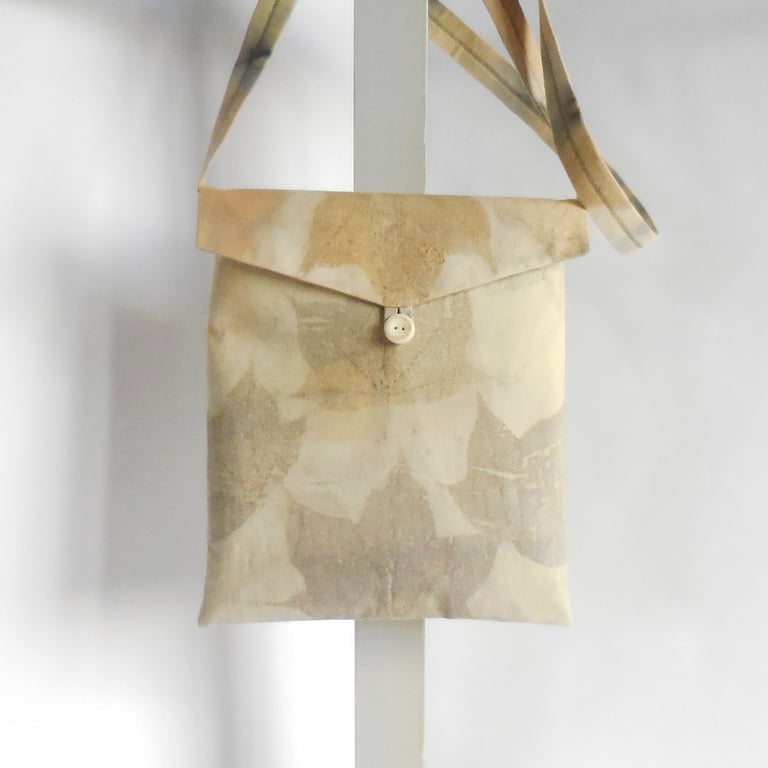 ECO BOTANICAL PRINTED SHOULDER BAG