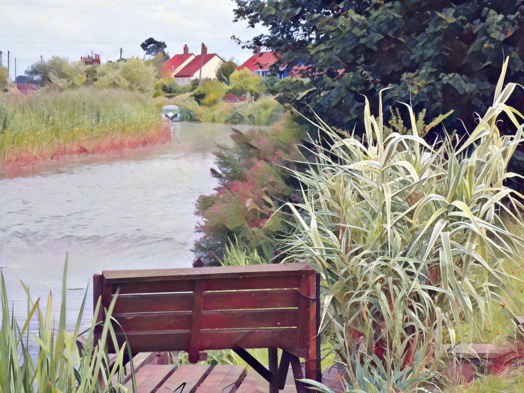 Well Creek Norfolk Blank Greeting Card A5