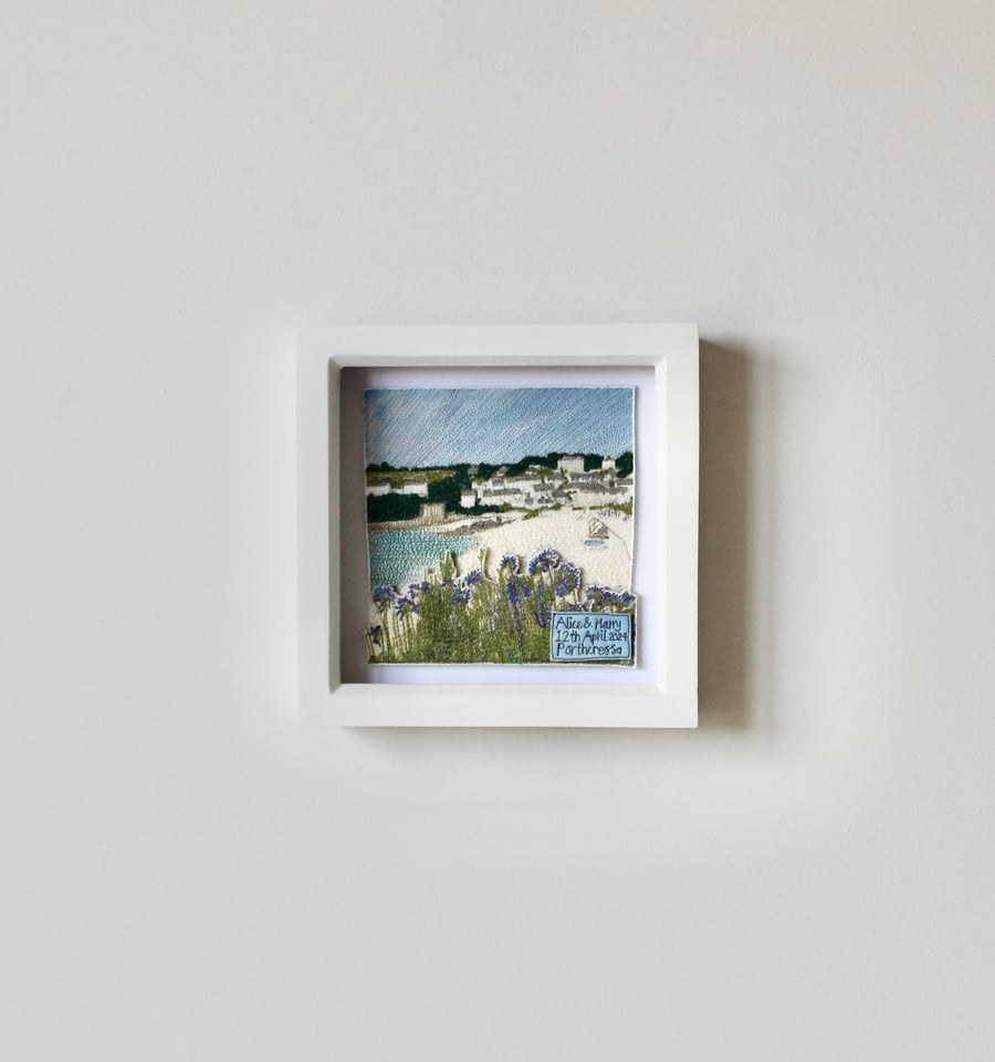 Special Order for Julienne - 'A Special Picture' - Framed Textile