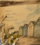 Wooden Coastal Beach Huts Wall Plaque Rustic Seaside Welsh Poplar Wood Art Sign. - Image 10
