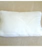 Tempur Original Pillow COVER White Ticking Stripes 100% Cotton QUEEN Medium - Image 6