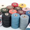 Waxed Linen Thread, 4-ply, Bookbinding Thread, NeL 18-4, Crawford's Irish Linen 