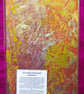 Hand decorated encaustic (melted wax) A5 lined notebook - Image 7