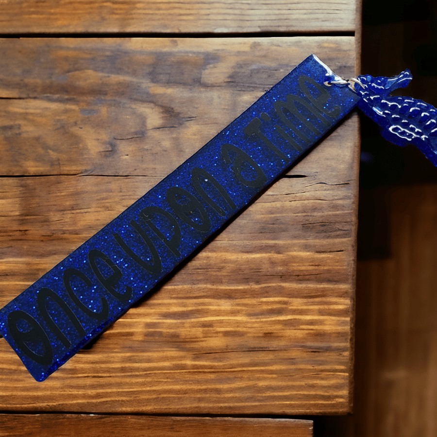 Handmade resin bookmark