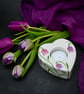 Snake’s Head Fritillary Tea Light Holder - Hand Painted