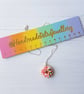 Christmas doughnut with peppermint OR candy canes ONE SUPPLIED, festive,handmade - Image 5
