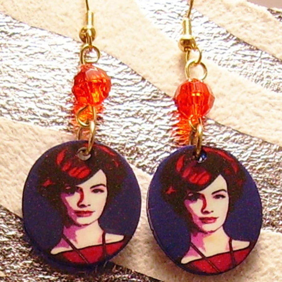 Mad Men Joan Holloway earrings