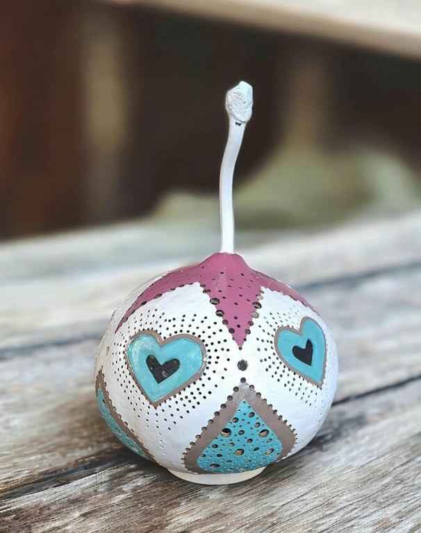 Cosy Hygge Gourd Lamp