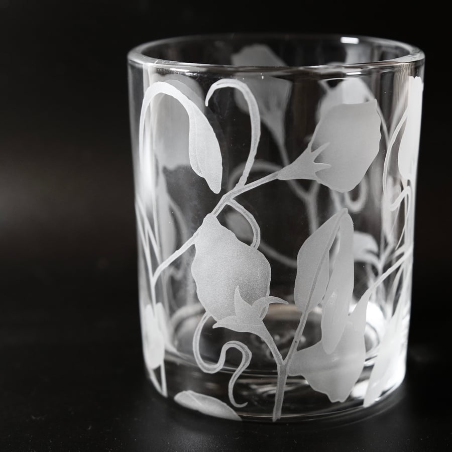 Sweet Peas Tealight Holder