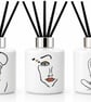 Soleil - The Elan Collection - Hand designed white diffuser bottle - Image 2