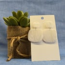 Square Drop Earrings
