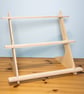 Tall A5 Card Size 3 Tier Display Shelf Stand with Grooves - Image 9