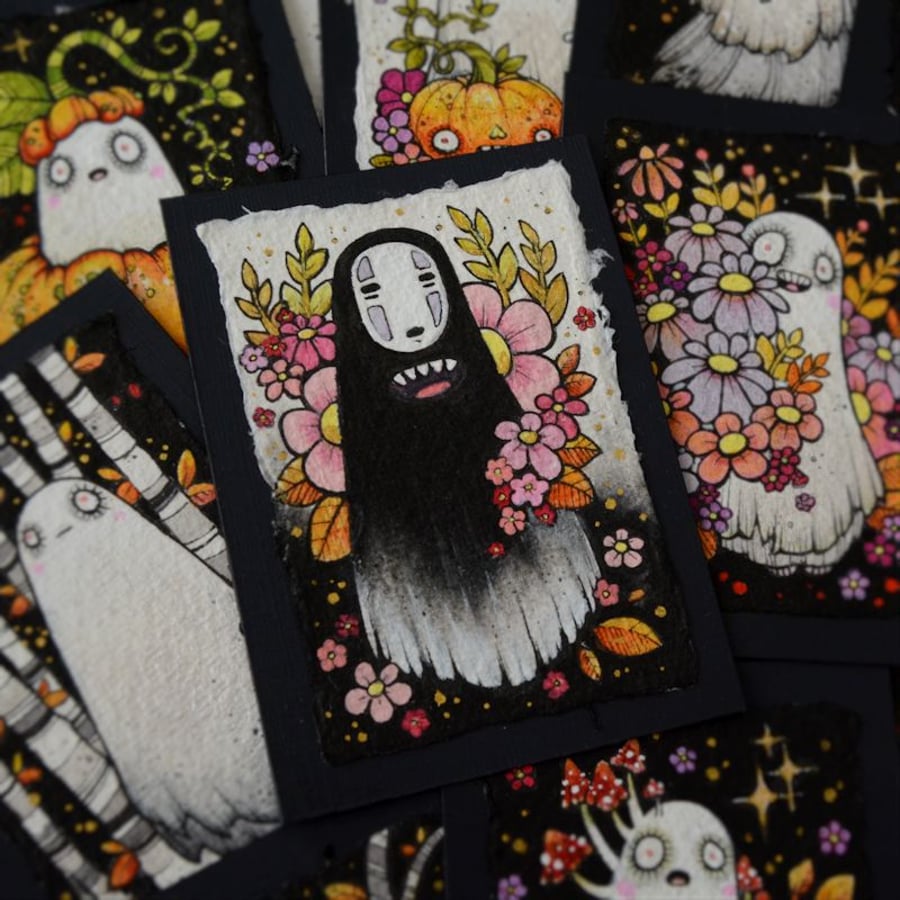 ghostober ghost - day 30 - no face