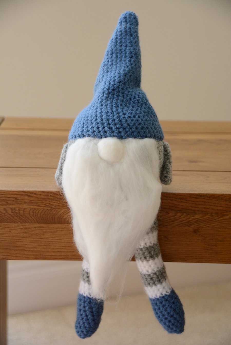 Sitting Gnome - Denim Blue