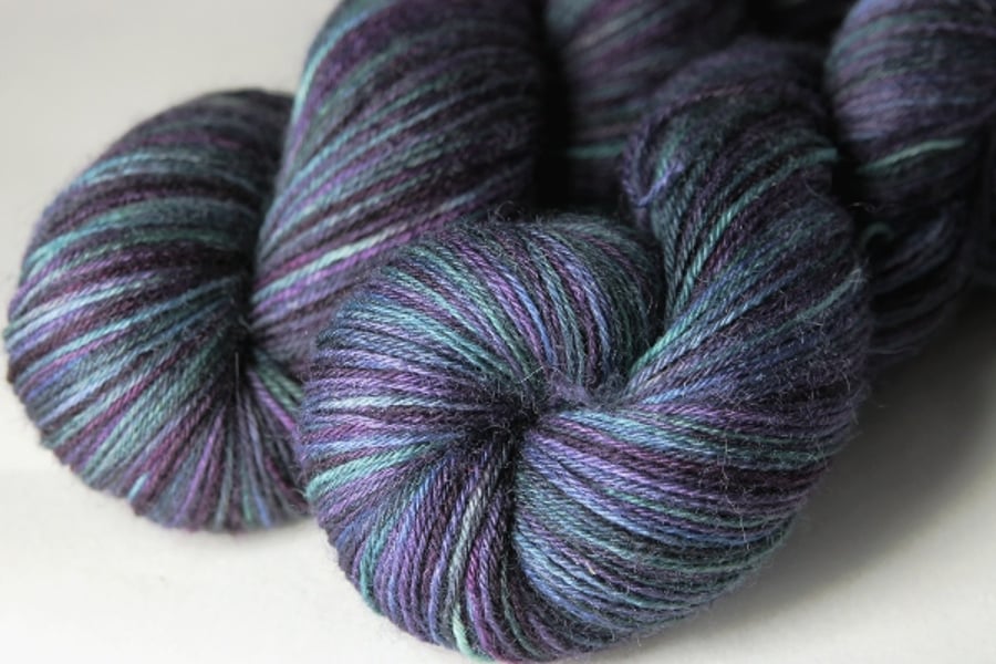 All Hallows - Superwash Bluefaced Leicester sock yarn