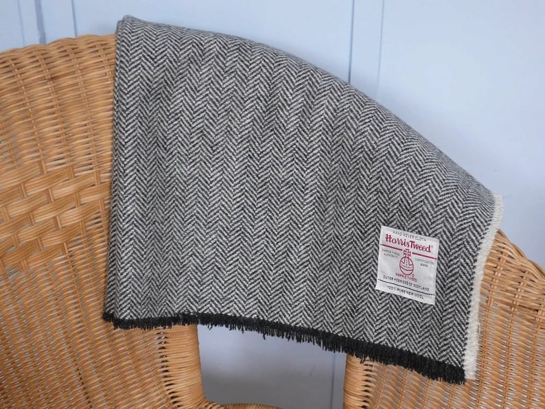 Harris Tweed Lap Blanket