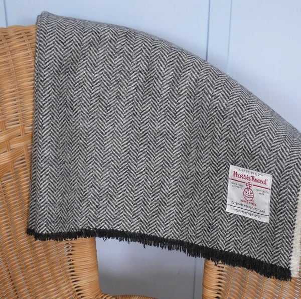 Harris Tweed Lap Blanket