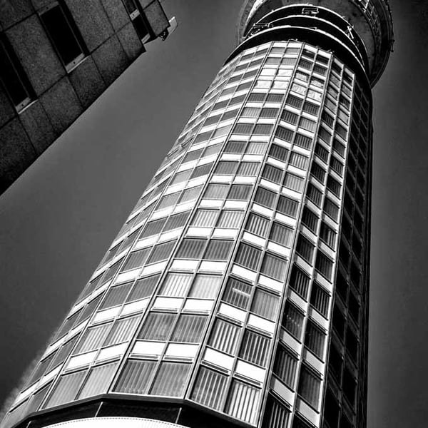 BT Post Office Tower Fitzrovia London England Photograph Print