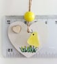 Sea Glass Easter Chick, Handmade Easter Hanging Decoration, Sweet Keepsake - Image 4