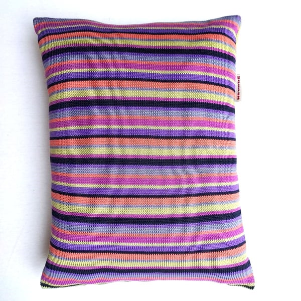 Ribbon stripe cushion cover (Sample Sale)
