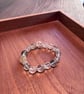 Green Phantom Quartz & Clear Quartz Bracelet - Image 6