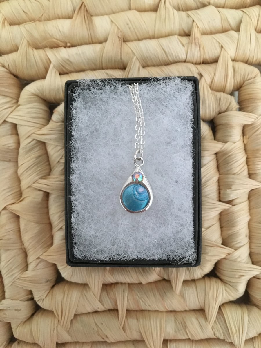 Handcrafted Pretty Teardrop Pendant