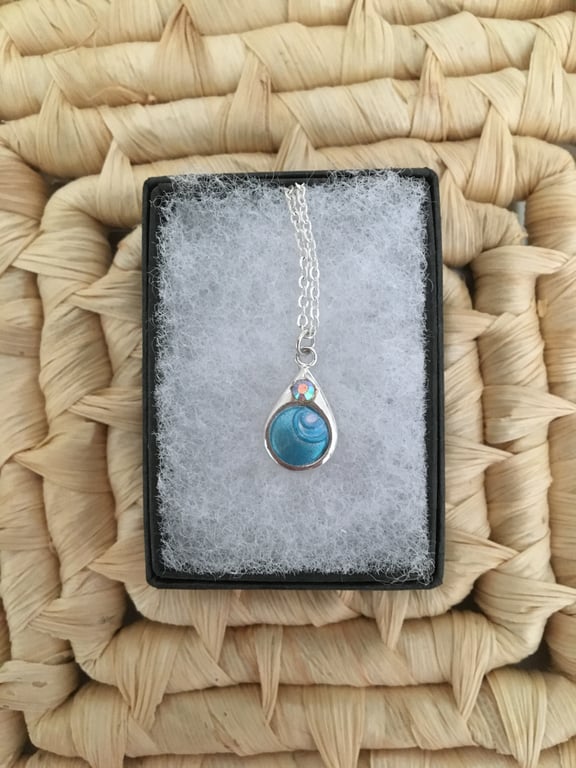 Handcrafted Pretty Teardrop Pendant